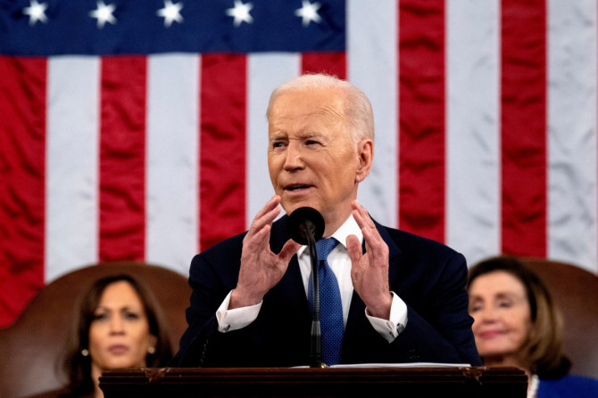 Pidato State of the Union Presiden AS Joe Biden di US Capitol di Washington