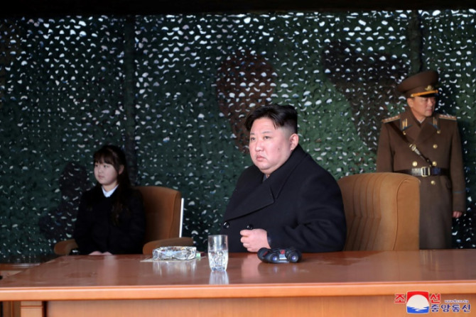 Kim Jong-un dan putrinya