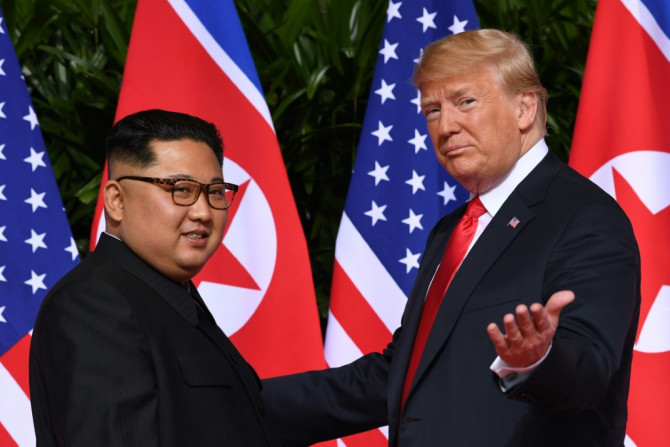 Donald Trump dan Kim Jong Un