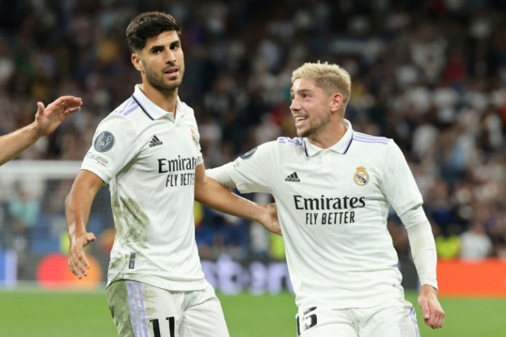 Marco Asensio dan Federico Valverde mencetak gol Real Madrid melawan RB Leipzig