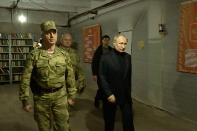 Presiden Rusia Vladimir Putin mengunjungi Wilayah Luhansk