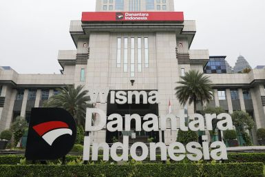 The logo of Danantara Indonesia, the country's second sovereign wealth